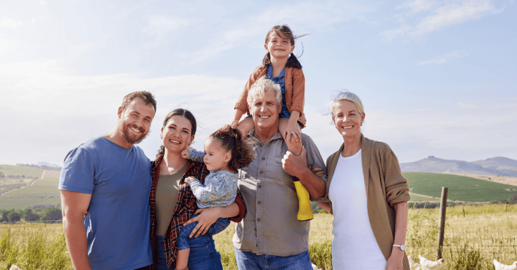 Family navigating generational wealth transfer